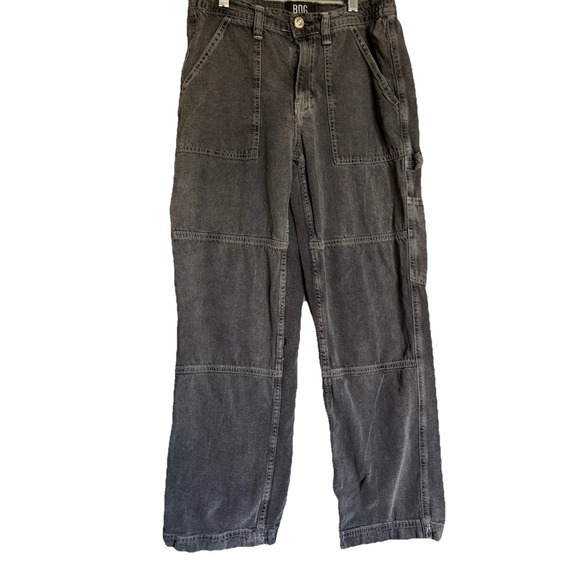 BDG Denim - BDG Womens 27x27.5 Baggy Stretch Denim Cargo Pants Wide Leg‎ Streetwear Grunge